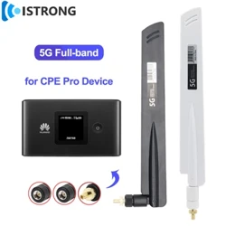 5G Full Band Router Antenne 18dBi WiFi Mobiltelefon Network Signal Booster Amplifier TS9 SMA Support E5573/5G CPE Pro-enhed