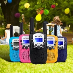 Retevis RT388 Bộ Đàm Trẻ Em 2 Chiếc Trẻ Em Bộ Đàm Thu Bộ Đàm Trẻ Em Quà Tặng Sinh Nhật Trẻ Em Đồ Chơi Cho Bé Trai Bé Gái