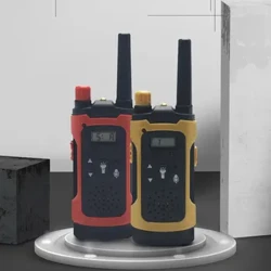 Mini 80-100M bērnu rācijas rotaļlieta, bērnu elektroniskā radio balss iekštelefona rotaļlieta āra LCD displejs rācijas rotaļlieta