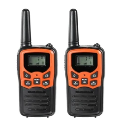 2Pcs Leitio Walkie Talkie U'ulima 22 Alalesi Seti 10 Km Uhf 400-470 Mhz Ta'u Lua Fa'aa'oa'iga Feso'ota'iga Tele