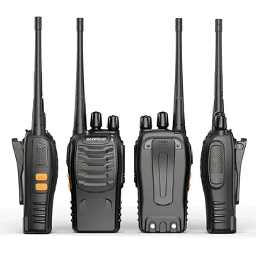5-10km i-Talkie Long Range yezindlela ezimbili zerediyo isikhathi eside sokulinda I-Walkie engangeni manzi BF-888S UHF 400-470MHz 16CH VOX ne-Type-C Cha