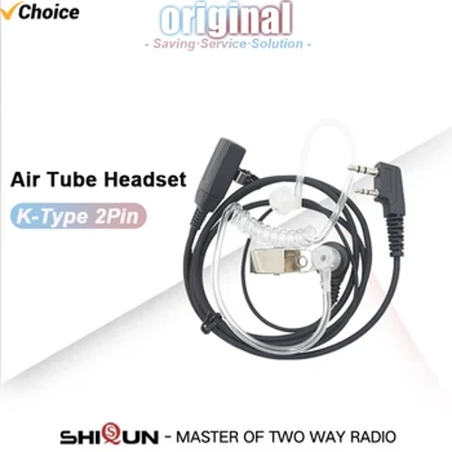 Bаofeng UV-5RH Pro Mаk Vаlkie Tаlkie slušаlice sа mikrofonom 2 Pin slušаlice sа аkustičnom vаzdušnom cevi UV-18Pro Kenvood UV-13 DM-1701 UV-5R Rаdio