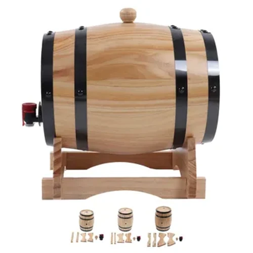 Thùng Rượu Tự Ủ Rượu Thông Lão Hóa Thùng Gỗ Thùng Bia Cho Quầy Bar Phục Vụ Đồ Nướng Cửa Hàng HT