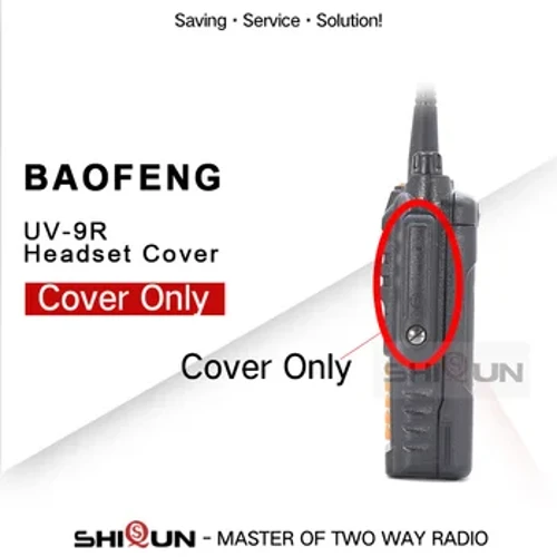 UV-9R Pro Po'o Po'o U'i UV-S22 Pro Baofeng Walkie Talkies 'oko'a UV-9R Plus UV-9G Headset Mic Jack U'i UV-XR UV-5R WP UV-5S