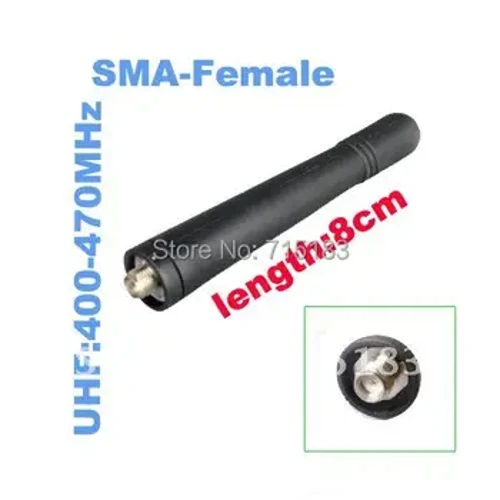 Phụ Kiện Baofeng Ăng Ten Baofeng UHF SMA-Nữ 8Cm Cho Wouxun Quansheng Puxing Baofeng Linton Feidaxin Bộ Đàm