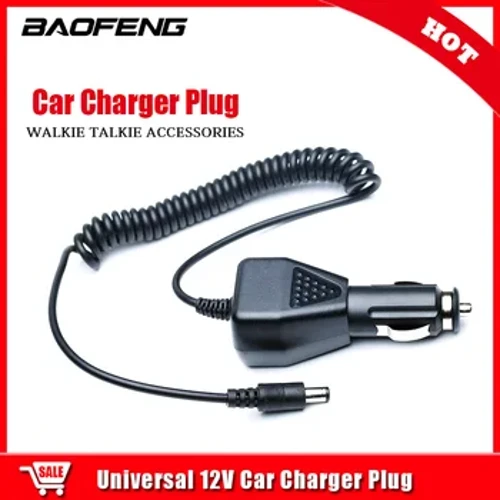 12V 1A kaʻa kaʻa hoʻopaʻa paʻa 1000MA Power Adapter DC Plug no Baofeng Walkie Talkie UV-5R UV-82 UV-9R Luna Lekiō