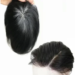 Wig Panlalaking Capillary Prothesis Toupee Wig Para sa Mga Lalaki Natural na Libreng Bahagi Invisible Human Hair Front Manipis na Balat Kapalit ng Buhok
