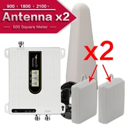 Saoedi-Arabië Mobiele gsm 2g 3g 4g Communicatieantenne 900 1800 2100 Ontvangst Twee binnenantennes