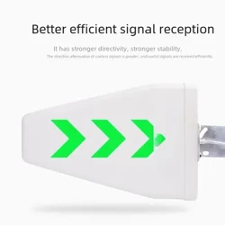 Panlabas na Logarithmic Periodic Antenna High Gain Signal Amplifier 8dbi 800-3700mhz Directional Receiving Antenna