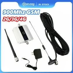 RYRA 900Mhz GSM 2G/3G/4G US UK EU Signal Booster Repeater Amplifier Antenna Para sa Cell Phone Signal Receiver Para sa Underground Eleva