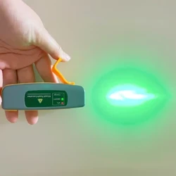 Isibani esiluhlaza esibonakalayo se-Visual Fault Locator Fiber Optic Cable Tester 10Km Ububanzi be-fiber optic imishini FTTH Ipeni Lokukhanya Okubomvu VFL