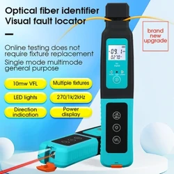 Identificator de fibră optică COMPTYCO AUA-40 Identificator de fibră optică live cu LED încorporat 10mwLocator vizual de defecțiuni 800-1700nm SM MM