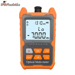Eskuko zuntz neurgailu optikoa -70 + 6 dBm Kalitate handiko OPM bateria lehorra Mini OPM euskarria argiztapena