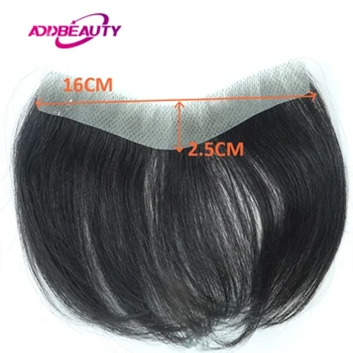Vstyle frente perucas de cabelo humano para homens em linha reta indiano remy unidades de substituição do cabelo fino pele peruca completa do plutônio 0.12cm peruca