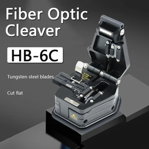 Fiber Cleaver HB-6C FTTH Kabel Optik tolali kesish pichoq asboblari To'sar uchi birda qisqich uyasi 16 sirt pichog'i