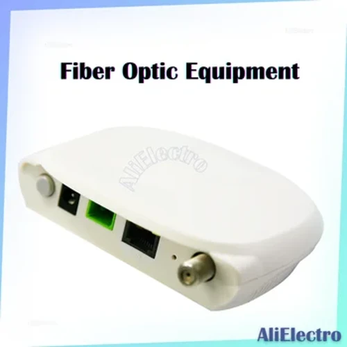 Optikai hálózati egység CATV SC/APC Fiber Optic Equipment EPON/GPON mód ONU Router FTTH 1 Gigabit RJ45 port