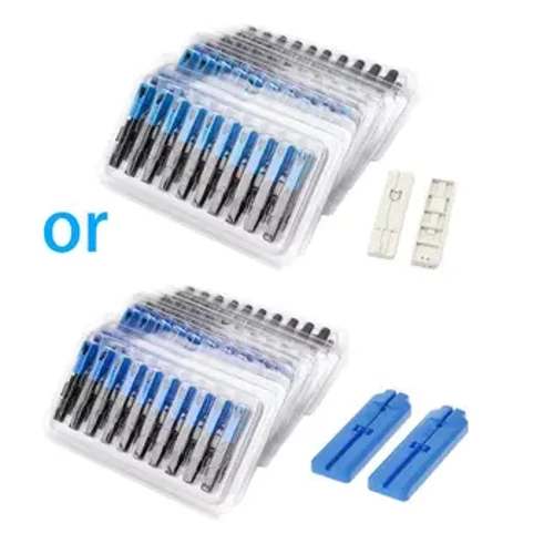 100PCS SC optiskās šķiedras ātrā aukstā FTTH SC viena režīma UPC ātrais savienotājs