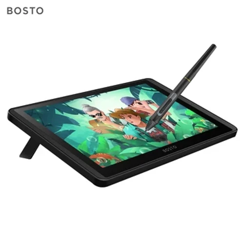 BOSTO 12HD-A H-IPS Tablet graficzny LCD do rysowania Monitor 11,6 cala Rozmiar 1366x768 Wyświetlacz 8192 Poziom ciśnienia Obsługa Windows MacOS