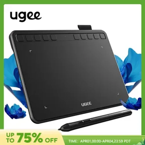 Ugee S640 Графички таблети 6 инчи таблети за цртање дигитална табла за цртање на табла 8192 Стилус за лаптоп Android Windows Mac лаптоп
