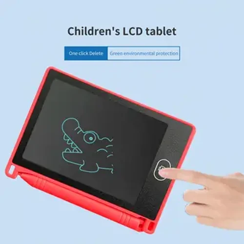 Đồ Chơi Dành Cho Trẻ Em Bảng Vẽ Điện Tử 4.4 Inch Màn Hình LCD Viết Kỹ Thuật Số Máy Tính Bảng Vẽ Đồ Họa Chữ Viết Tay Miếng Lót Trẻ Em Quà Tặng