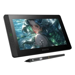 BOSTO BT-13HDK Máy Tính Bảng Vẽ Đồ Họa Di Động 13.3 Inch H-IPS Màn Hình LED Chống Chói Kỹ Thuật Số Nghệ Thuật Vẽ Pad 16K