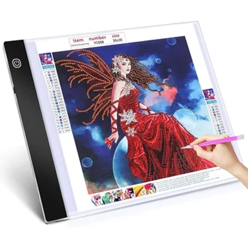A3/A4/A5 Three Level Dimmable Led Light Pad Drawing Board Pad Tracing Light Box Mas Madaling Proteksyon sa Mata para sa Diamond Painting