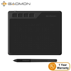 GAOMON S620 6.5x4 Inch Anime Digital Graphic Tablet Art Writing Board para sa Drawing at Game OSU na may 8192 Levels Pen Children Tablet
