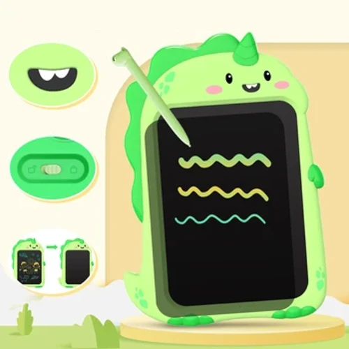 8,5 dyuymli LCD yozuv plansheti qog'ozsiz LCD elektron yozuv paneli o'quv o'quv o'yinchoqlari Unicorn/Dinosaur Kichkintoy chizmachilik o'yinchoqlari
