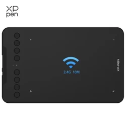 XPPen Deco Mini7W belaidis piešimo planšetinis kompiuteris 7*4 colių grafinis planšetinis kompiuteris su 60 pakreipimo 8192 lygiais, skirtas Windows Mac Android Art Design