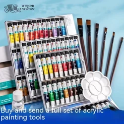 Akrylový pigment 12/18/24/36 farieb 10 ml Súprava akvarelových farieb Detský kvaš Olejomaľba pre začiatočníkov Umelecké potreby pre študentov