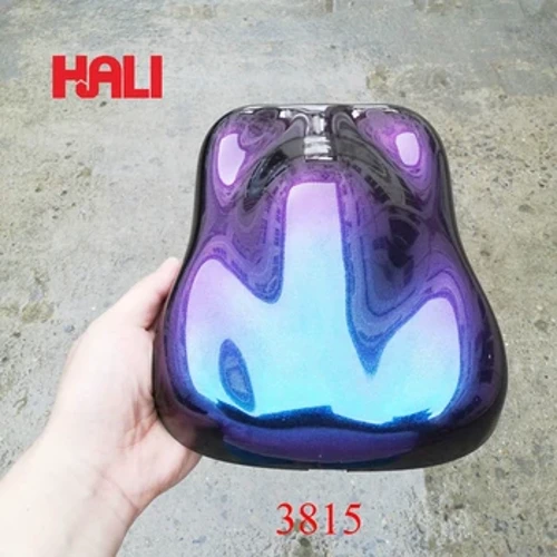 Pigment cameleon de înaltă calitate, care schimbă culoarea pigmentului perlat, pigment de schimbare a culorii, 1 lot = 10 grame 3815 roșu/violet/albastru, transport gratuit