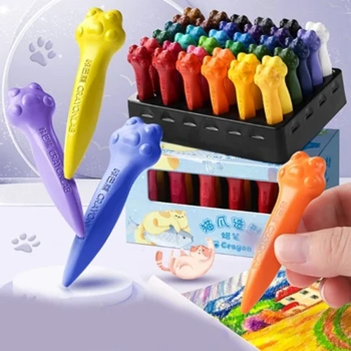 Mga Washable Crayons Toddler Drawing Crayons for Drawing and Crafts Coloring Pencil Kids Educational Drawing Painting Pens F19E