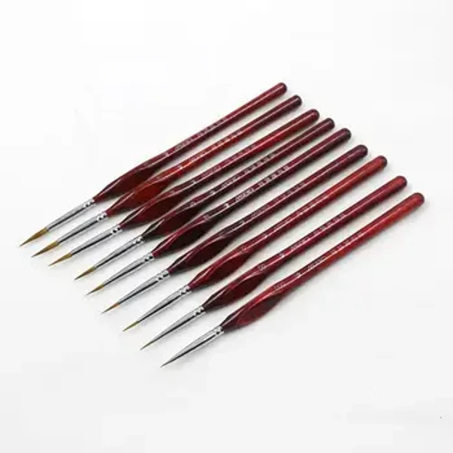Chuyên Nghiệp Sable Tóc Mực Cọ Sơn Nghệ Thuật Bút Lông Vẽ Gouache Tranh Sơn Dầu Cọ Nghệ Thuật Đồ Dùng Cho Giáo Viên Giáo Viên