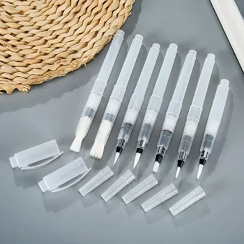 1 Stéck Refillable Paint Pinsel Waasser Faarf Pinsel Soft Aquarell Pinsel Tënt Pen fir Molerei Kalligraph Zeechnen Art Supplies