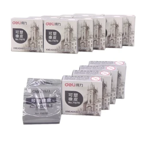 Creative Plasticity Soft Rubber Eraser Drawing Sketch Highlight Plasticine Pencil Eraser Para sa Mga Mag-aaral Art Supplies Stationery