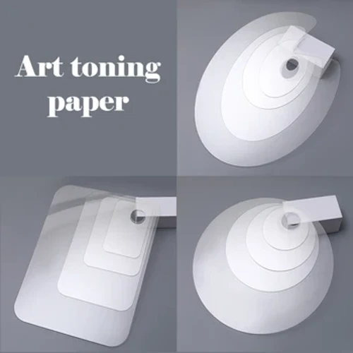 Nghệ Thuật Làm Săn Chắc Giấy Trong Suốt Bảng Sơn Hình Bầu Dục Nghệ Thuật Bảng Gouache Sơn Dầu Trộn Bảng Nhựa Sạch Khay Sơn Pallette