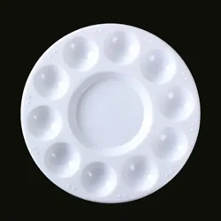 P82F Boýag Palitraly Gatnaşyk Tegelek Plastik Akwarel Garyşyk Palitrasy DIY Hünär Çagalary Çeper esbaplar