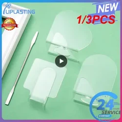1/3PCS Handheld Paint Palette Malinaw na Acrylic Paint Palette Maliit na Malaking Opsyonal para sa Kid Adult Beginner Artist Art Drawing