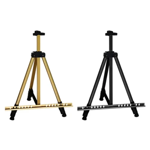 Schets-ezel 20-63 inch aluminium legering schildersezel met draagbare draagtas kunstbenodigdheden
