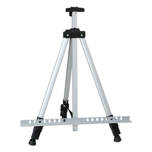 Palena Peʻa Easel Frame Aluminum hiki ke hoʻololi ʻia ʻo Portable Tripod Display Bracket no nā mea hoʻonani huakaʻi waho.