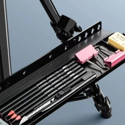 35x10cm Khay có thể tháo rời kệ kệ nhựa thay thế dẻo lưu trữ giá dễ cài đặt cho các nghệ sĩ hỗ trợ sinh viên 2kg DIY