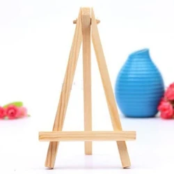 1pc 8*15cm artist mini artist trolut vẽ giá vẽ cho bức ảnh bức ảnh bức tranh bưu thiếp hiển thị khung trang trí bàn làm việc dễ thương