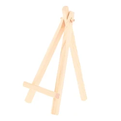9*16 cm Mini Ahşap Sanatçı Tripod Boyama Şövale Fotoğraf Boyama Kartpostal Ekran Tutucu Çerçeve Sevimli masa dekoru