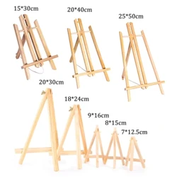 Mini Easel Khung Gỗ Chân Máy Nhiều Kích Cỡ Họp Bàn Cưới Số Tên Thẻ Đứng Màn Hình Trẻ Em Tranh Trang Trí Nhà HB-026