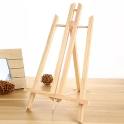 30cm Jedwali la Beech Wood Jedwali la Uchoraji la Easel Ufundi Stendi ya Mbao kwa Ugavi wa Sanaa Vifaa vya Sanaa vya Uchoraji kwa Uchoraji Jumla