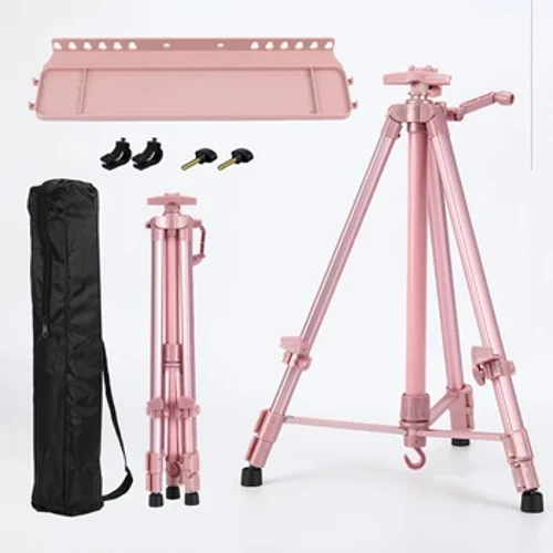 50-150 cm justerbar metall bärbar skiss ständig vikbar resealuminiumlegering för utomhusmålningskonstnärskonsttillbehör
