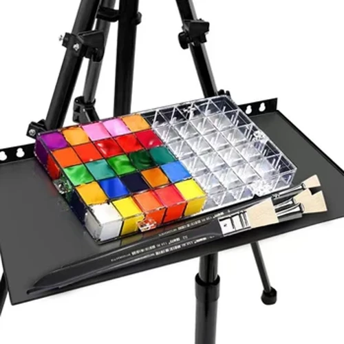 33X15CM Asendus eemaldatav molbert kandik riiul Sketch Rack Panipaik kunstnikele PP plastist must DIY Kasuta hulgimüük Drop Shipping