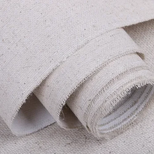 Profesional Kanvas Kosong untuk Lukisan Lapisan Akrilik Lukisan Minyak Kanvas Campuran Linen Primed Perlengkapan Seni untuk Artis 5M Satu Roll