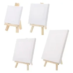 F3MA Mini Canvas và Gỗ Tự Nhiên Giá Vẽ Bộ Nghệ Sĩ Văn Phòng Phẩm Trẻ Em Quà Tặng Đồ Dùng cho Gia Đình Trường Học Phác Thảo Tranh Quà Tặng