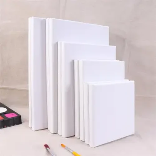 Ffrâm Peintio Pren 10PCS Ffrâm Gynfas Estynedig Gwyn Cotwm ar gyfer Arlunio Peintio Cyflenwadau Peintio Cynfas DIY